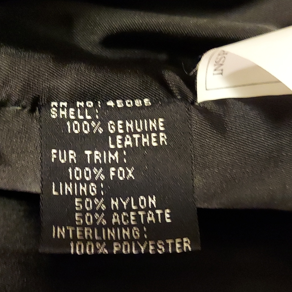 Leather Genuine Black  Jacket  GREE BELL - Picture 6 of 11